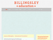 Tablet Screenshot of jmbillingsley.com